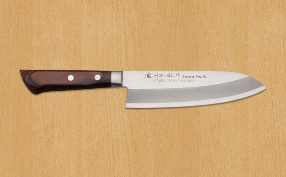 Santoku, 17 cm - Verhottu ryhmässä Ruoanlaitto / Keittiöveitset / Yleisveitset @ KitchenLab (1450-25157)