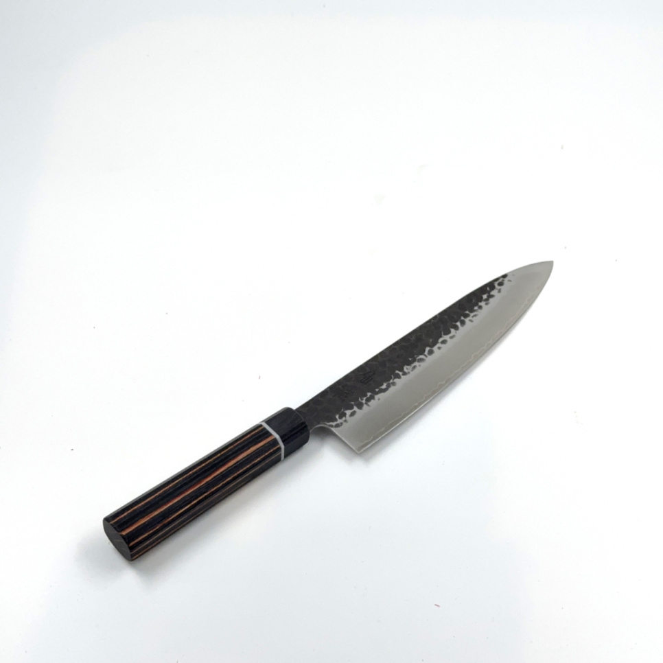 Gyuto 21 cm, Senzo SPG Strix - Suncraft ryhmässä Ruoanlaitto / Keittiöveitset / Kokkiveitset @ KitchenLab (1450-36212)