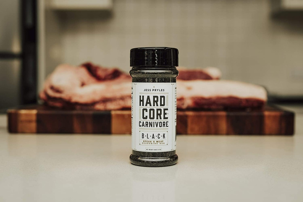Black Rub naudalle/pihville/BBQ, 368 g - Hardcore Carnivore
