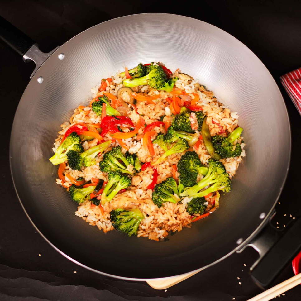 Wok hiiliteräs, 30 cm - Joyce Chen