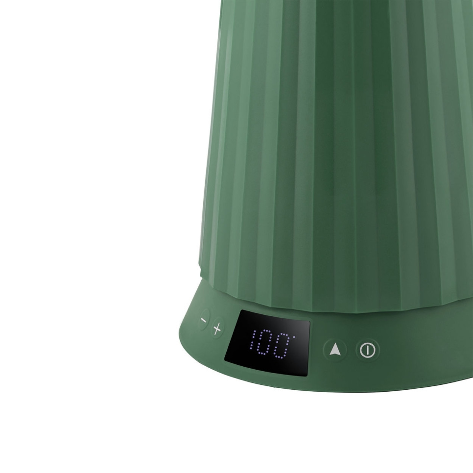 Vedenkeitin lämpötilan säädöllä, Plissé, vihreä - Alessi