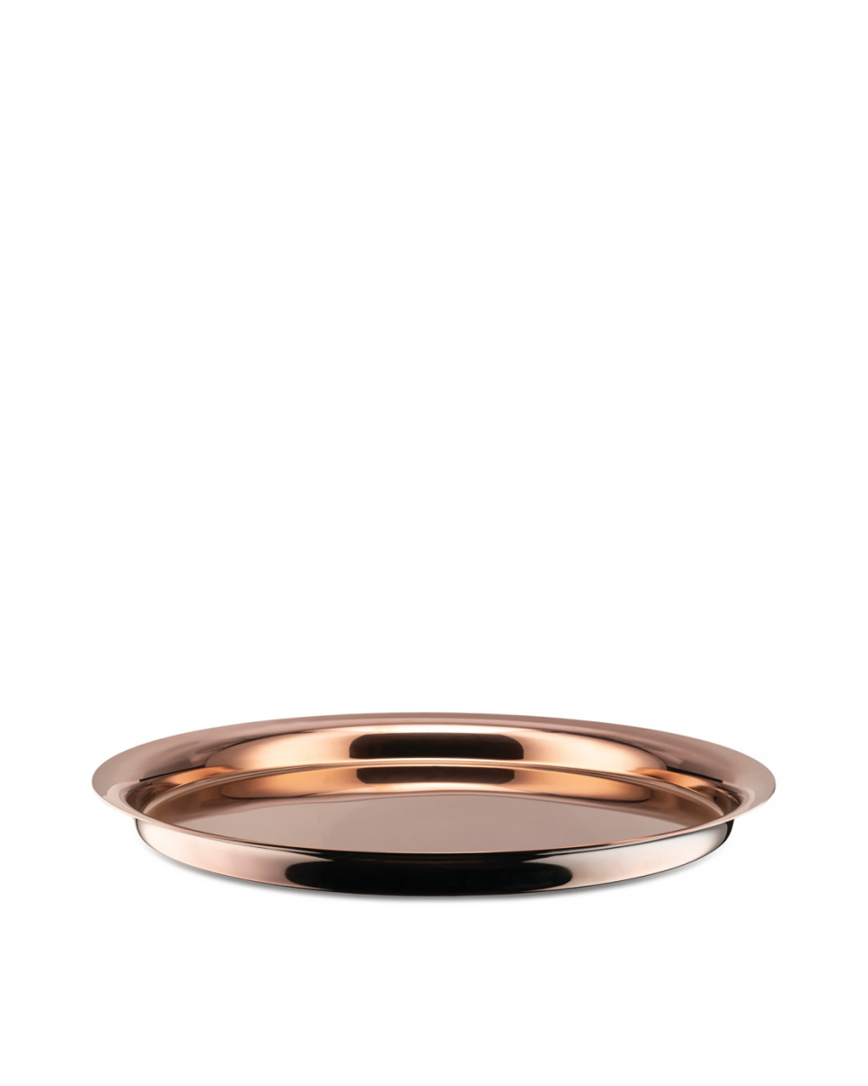 Tarjotin, Kuru Kuru - Alessi - Kupari ryhmässä Kattaus / Muuta kattaukseen & tarjoiluun / Tarjottimet @ KitchenLab (1466-33587)