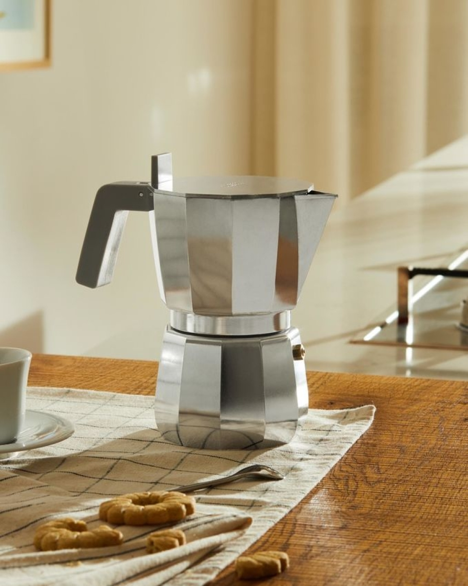 Mokkapannu, induktio, 9 kuppia - Alessi