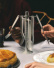 16-osainen aterinsetti + teline, Conversational Objects - Alessi