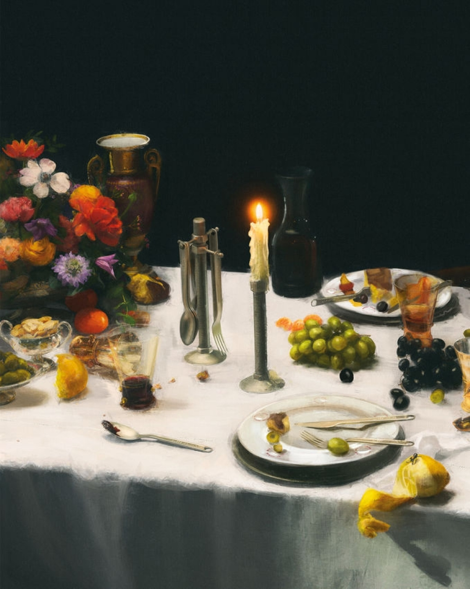 4-osainen aterinsetti, Conversational Objects - Alessi