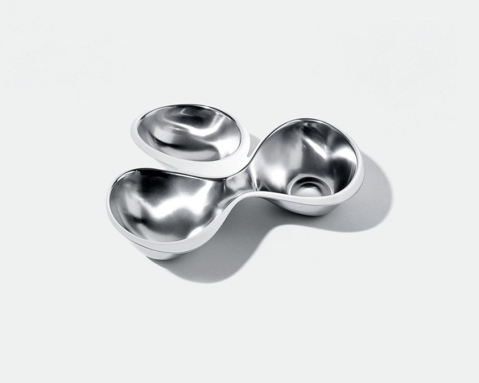 Tarjoiluvati naposteltaville ruostumatonta terästä, Babyboop - Alessi