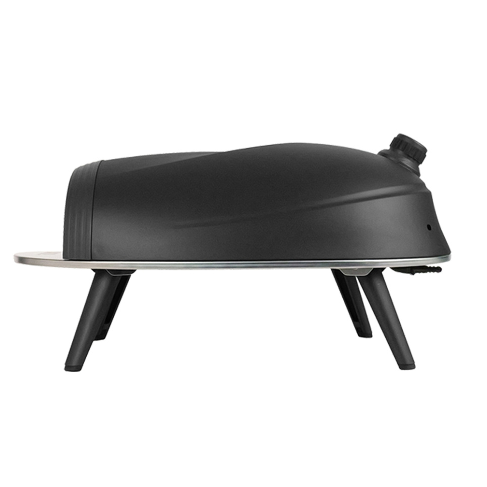 Pizzauuni Diavolo, kaasukäyttöinen, musta - Delivita Pizzauuni Diavolo, kaasukäyttöinen, musta - Delivita