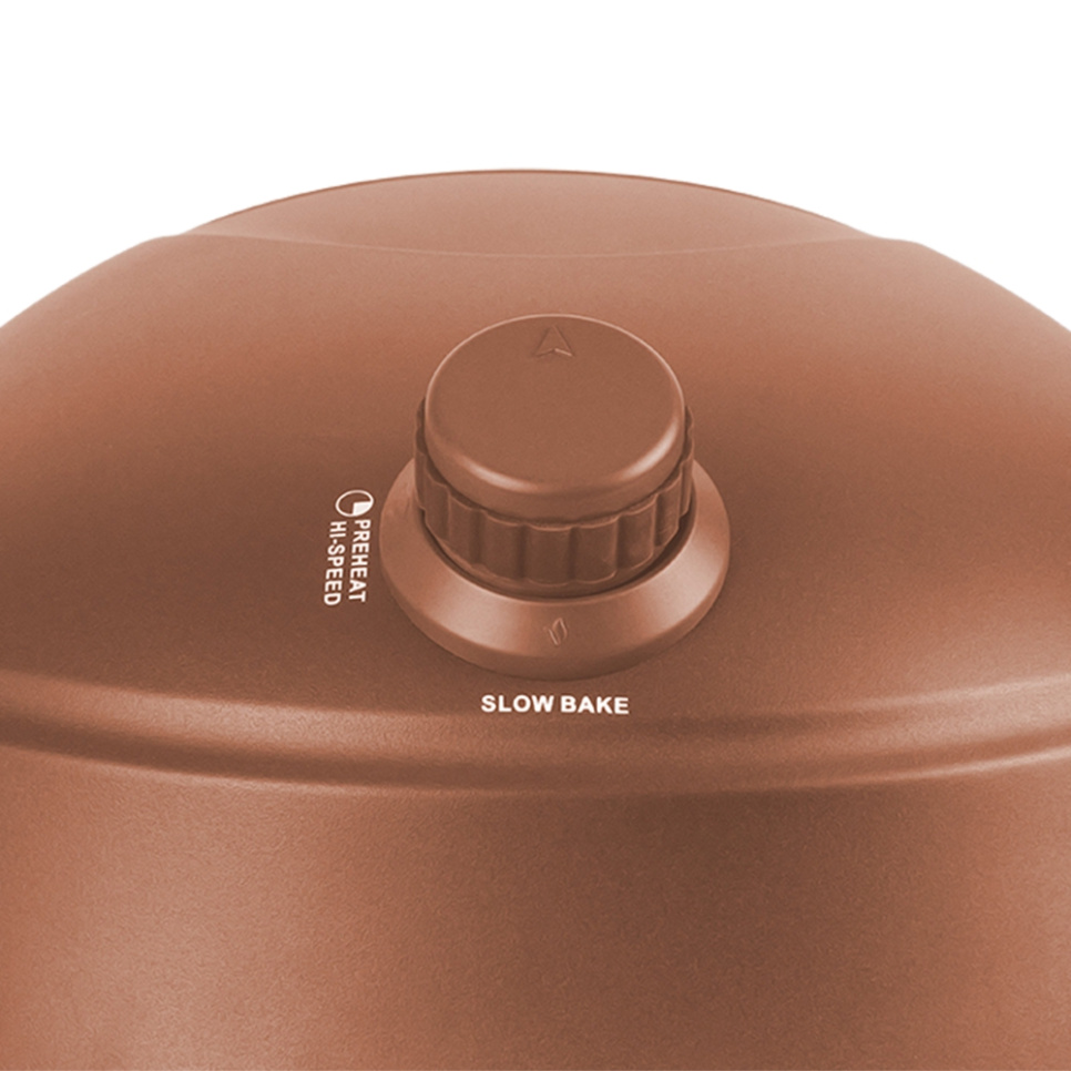 Pizzauuni Diavolo, kaasukäyttöinen, ruskea - Delivita Pizzauuni Diavolo, kaasukäyttöinen, ruskea - Delivita