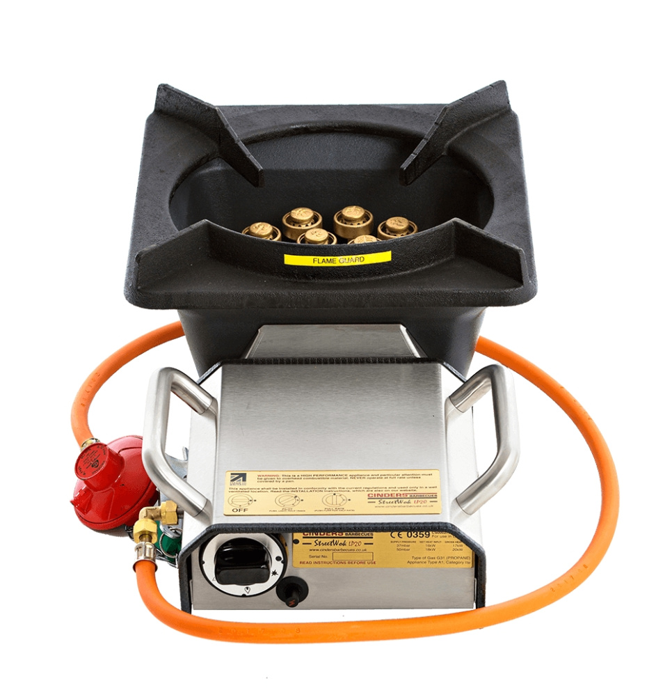 Kaasupoltin, StreetWok LP20 - Tuhkat Kaasupoltin, StreetWok LP20 - Tuhkat