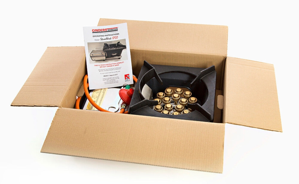 Kaasupoltin, StreetWok LP20 - Tuhkat Kaasupoltin, StreetWok LP20 - Tuhkat