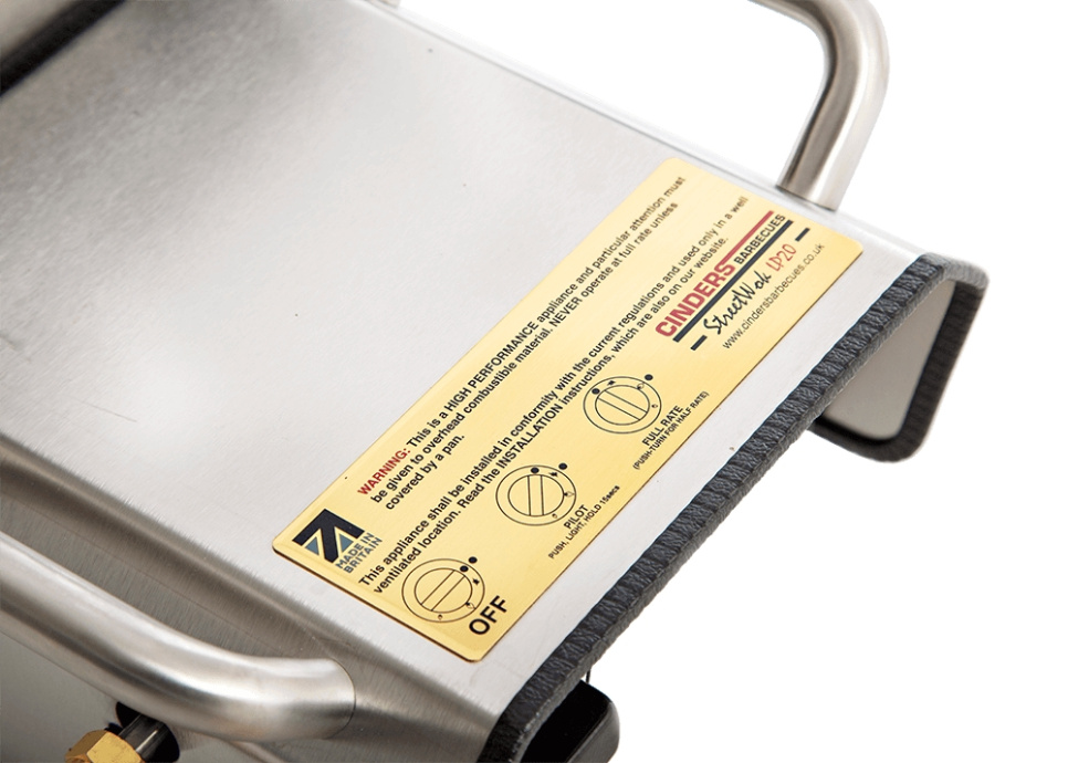 Kaasupoltin, StreetWok LP20 - Tuhkat Kaasupoltin, StreetWok LP20 - Tuhkat