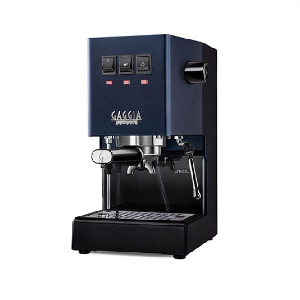 Gaggia Classic 2019, espressokeitin, sininen ryhmässä Tee & Kahvi / Kahvinkeitto / Espressokeittimet @ KitchenLab (1520-23231)
