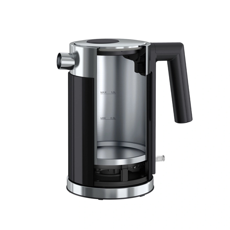 Vedenkeitin 1 L, musta - Graef