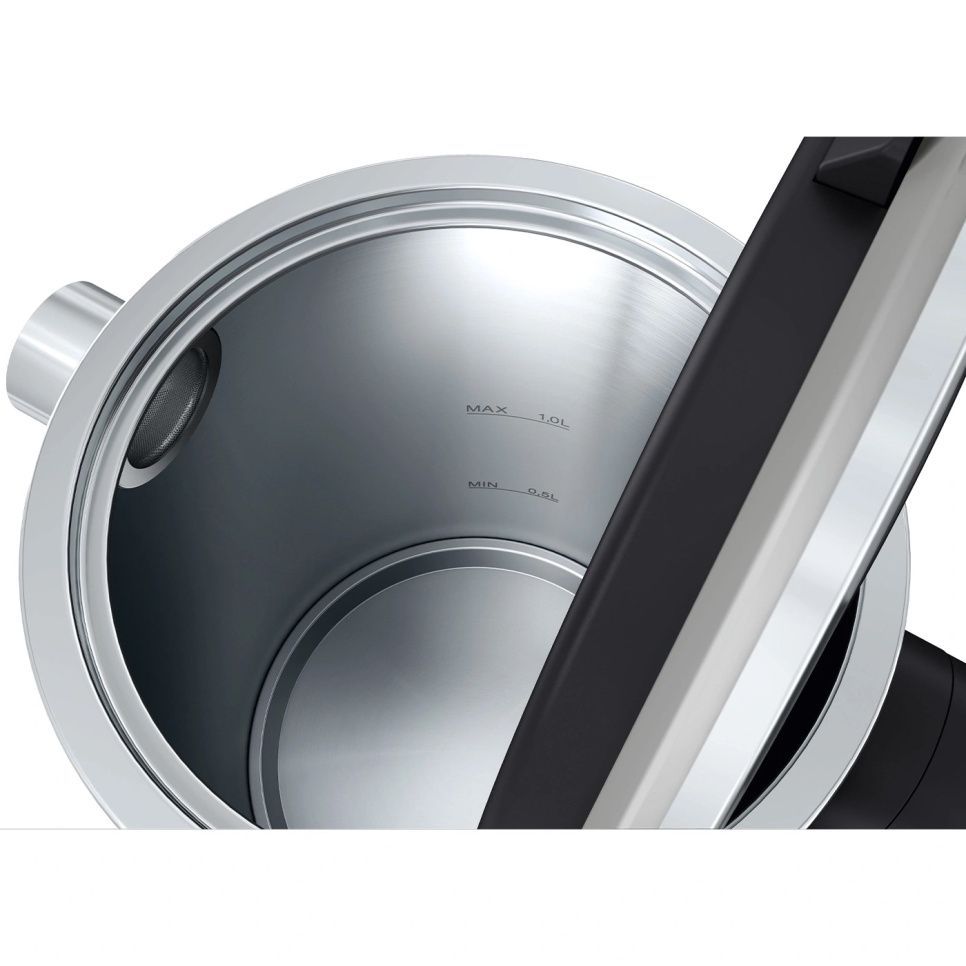 Vedenkeitin 1 L, musta - Graef