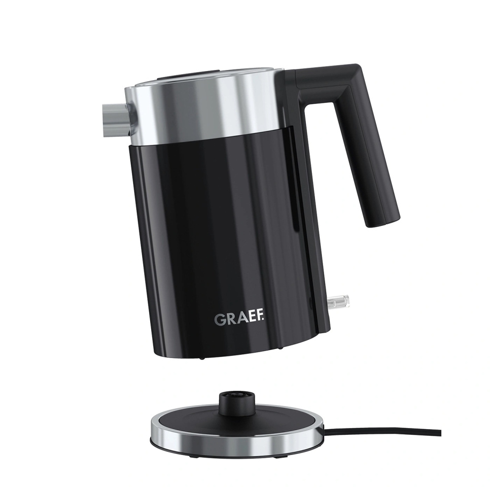 Vedenkeitin 1 L, musta - Graef