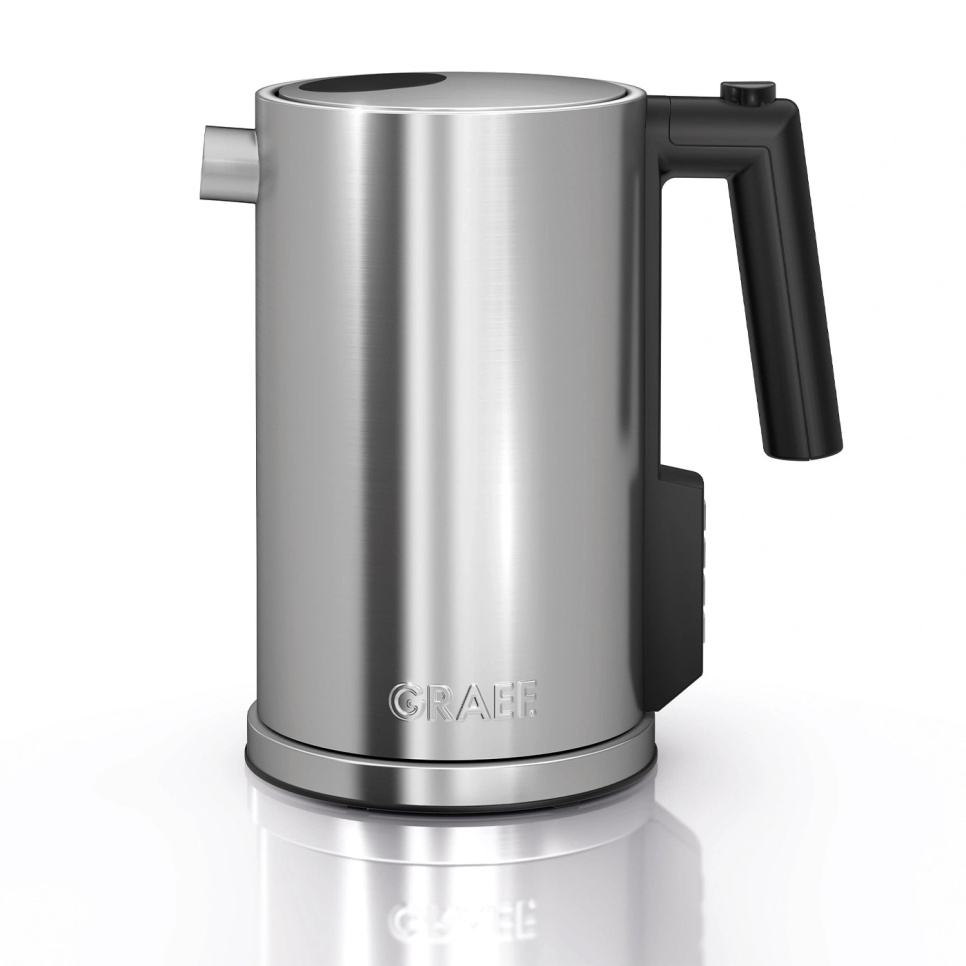 Vedenkeitin lämpötilan säädöllä 1,2 L, Ruostumaton teräs - Graef ryhmässä Keittiökoneet / Kuumenna & kypsennä / Vedenkeittimet @ KitchenLab (1520-31761)
