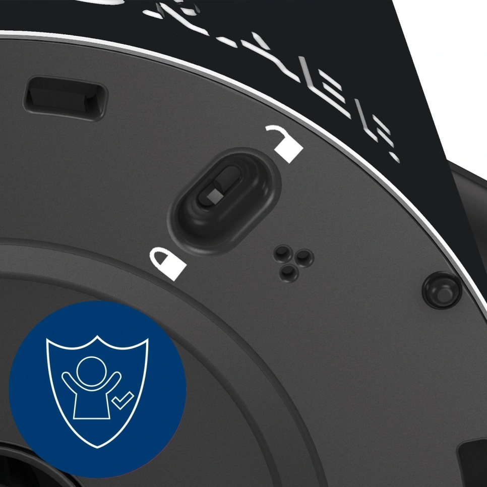 Vedenkeitin lämpötilan säädöllä 1,2 L, musta - Graef