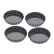Tartlettivuoka, tarttumaton, 10cm, 4-pack - Tala Tartlettivuoka, tarttumaton, 10cm, 4-pack - Tala