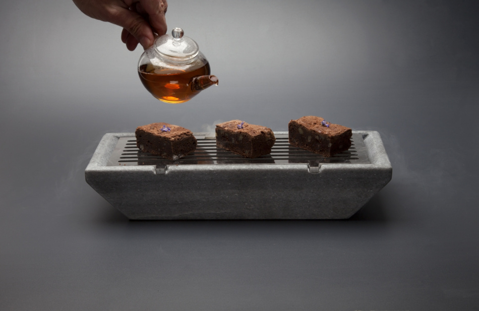 Jäägrilli nestemäisen typen tai hiilihapotetun jään kanssa tarjoiluun - 100% Chef