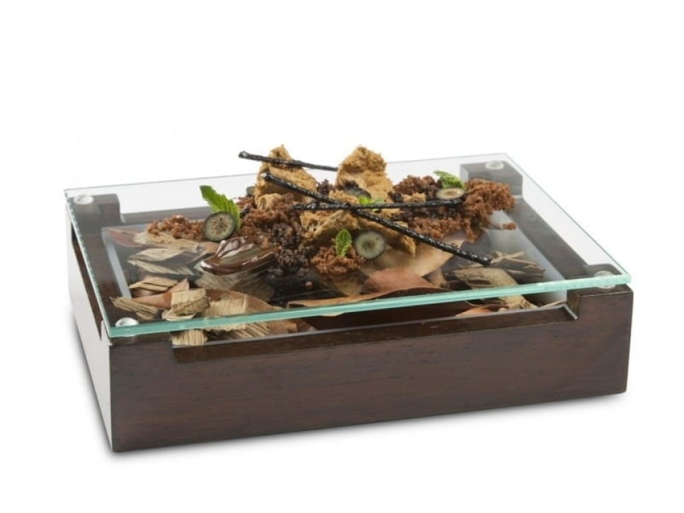 Pähkinäpuinen laatikko tarjoiluun - 100% Chef Pähkinäpuinen laatikko tarjoiluun - 100% Chef