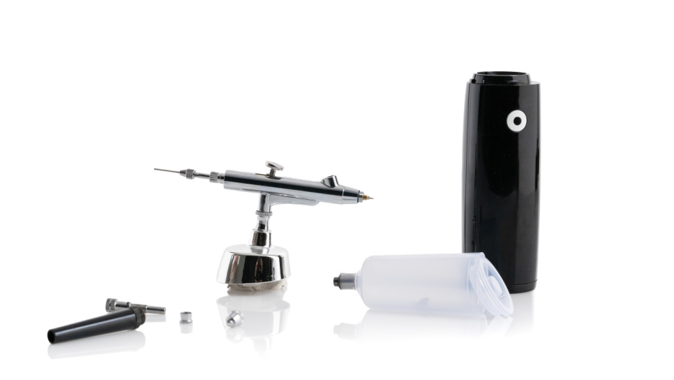 Deko Spray, paristokäyttöinen ilmapistooli suklaakoristeisiin - 100% Chef