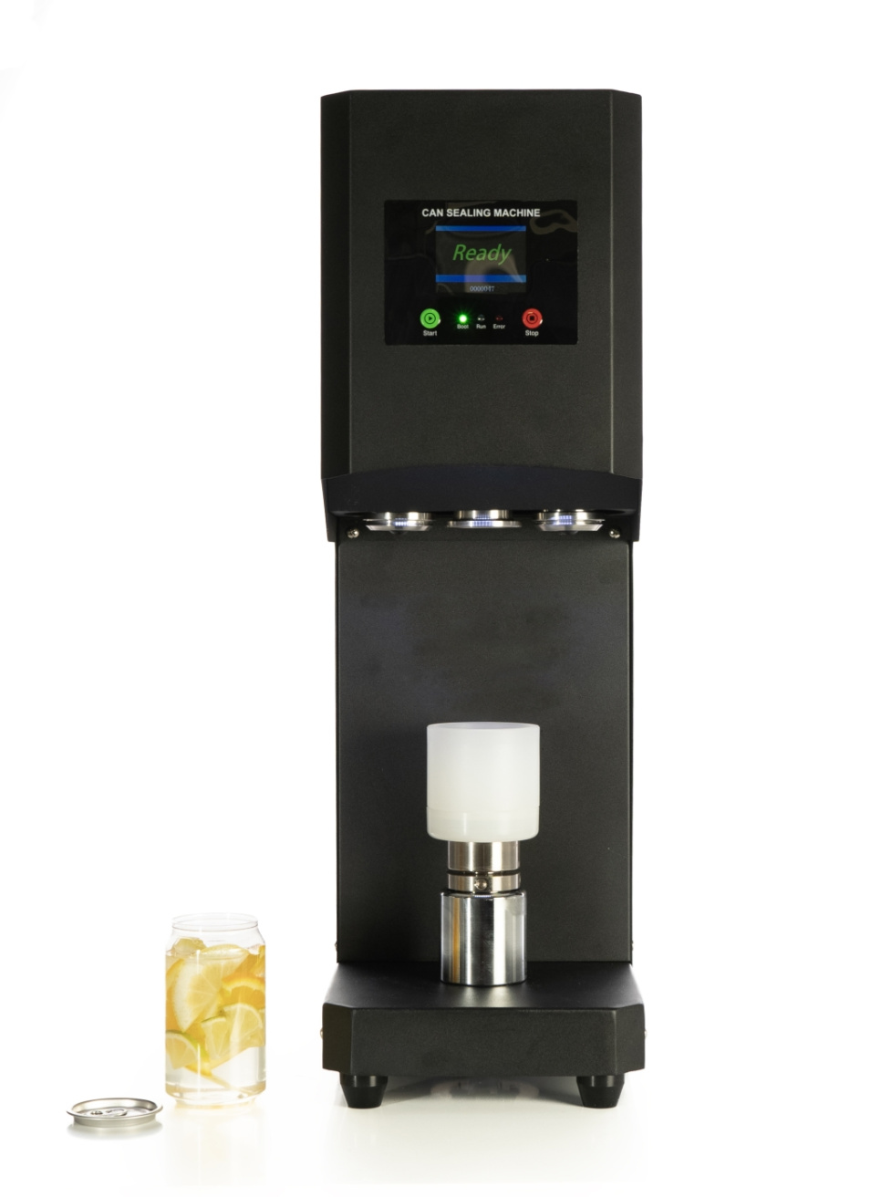 Bronson, Sähköinen tiivistyslaite olut- ja soodatölkeille - 100% Chef