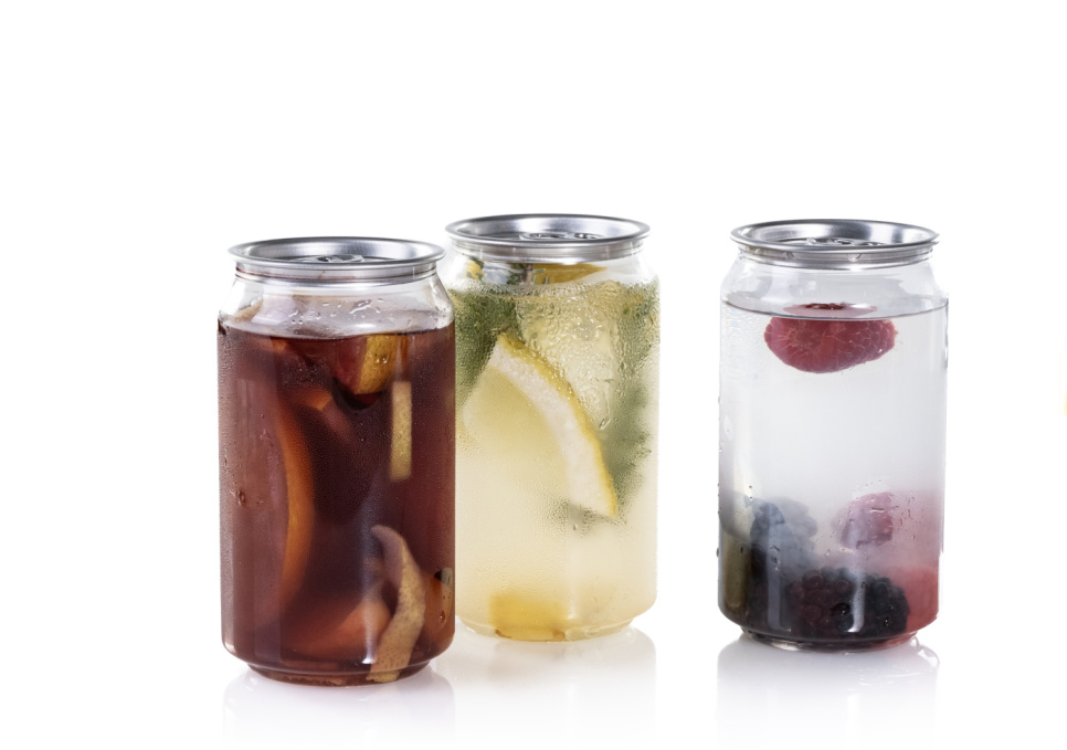 PET-soodatölkki, 100-pack - 100% Chef