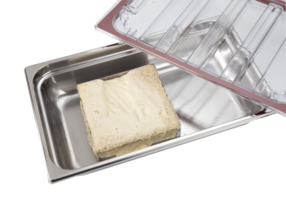 BrickVac, ilmatiivis kansi tyhjiöventtiilillä kanttiinille - 100% Chef