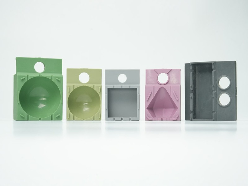 30 silikonimuotin setti, 6 x 5 cm timantti Alinia kirkas jääkone - 100 % kokki 30 silikonimuotin setti, 6 x 5 cm timantti Alinia kirkas jääkone - 100 % kokki