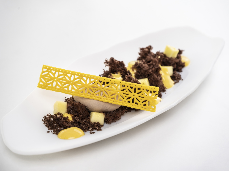 Silikonimuotti Tuille, arabesque - 100% Chef