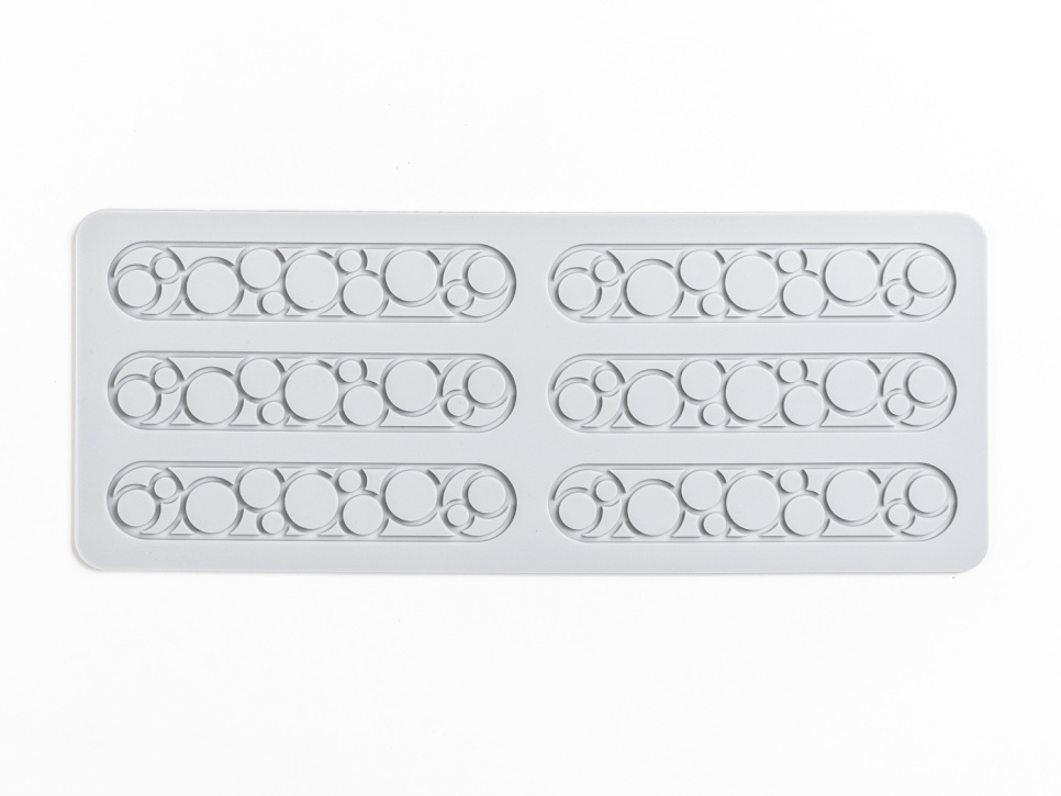 Silikonimuotti Tuille, Bubbles - 100% Chef