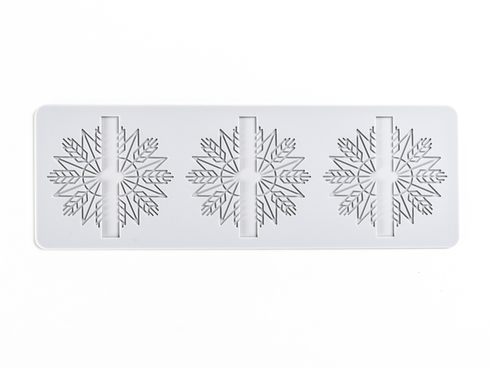 Silikonimuotti Tuille, Mandala - 100% Chef