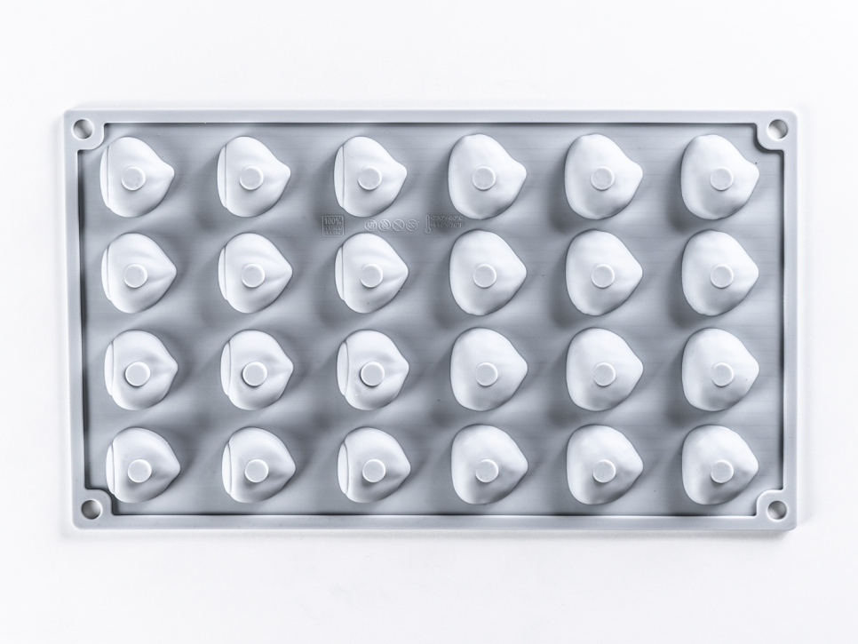 Silikonimuotti koristeluun, kastanja - 100% Chef Silikonimuotti koristeluun, kastanja - 100% Chef