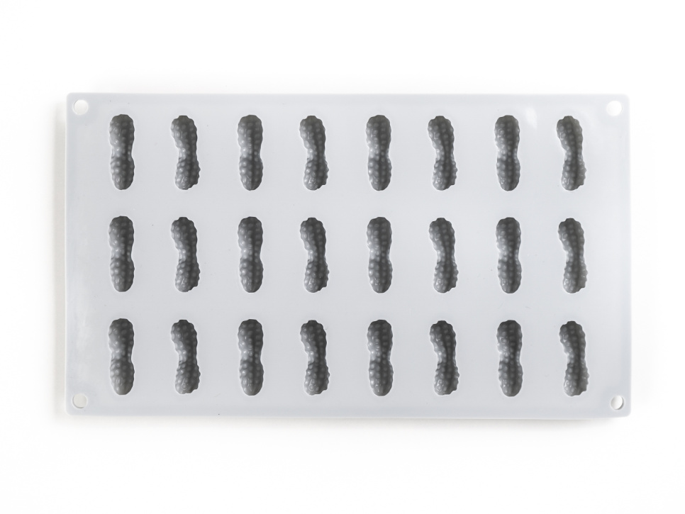 Silikonimuotti koristeluun, maapähkinä - 100% Chef