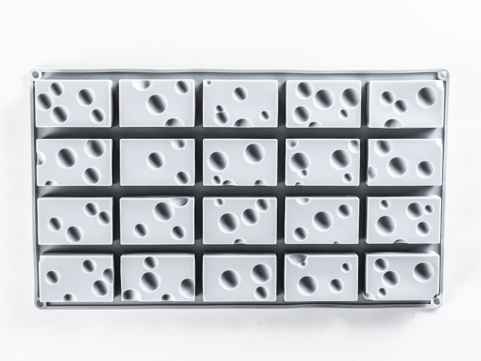 Silikonimuotti koristeluun, Emmental - 100% Chef Silikonimuotti koristeluun, Emmental - 100% Chef