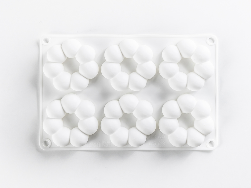 Silikonimuotti koristeluun, Kukka - 100% Chef Silikonimuotti koristeluun, Kukka - 100% Chef