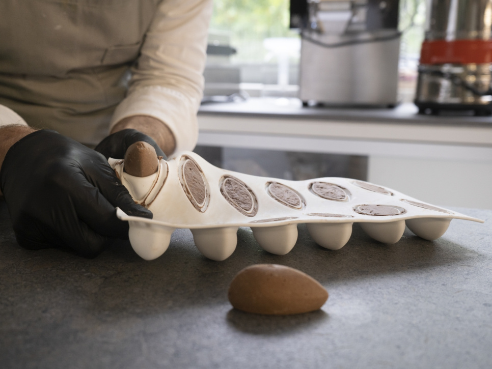 Silikonimuotti koristeluun, Quenelle - 100% Chef Silikonimuotti koristeluun, Quenelle - 100% Chef