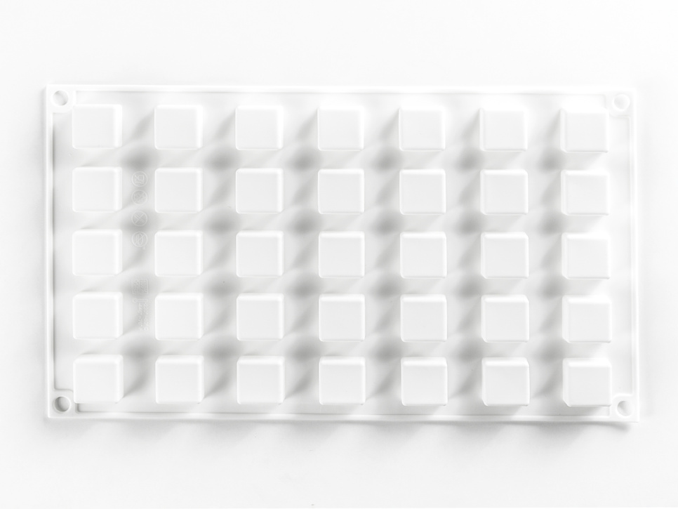 Silikonimuotti koristeluun, Kuutio - 100% Chef