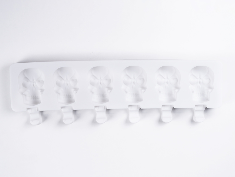 Silikonimuotti jäätelöä varten, pääkallo - 100% Chef Silikonimuotti jäätelöä varten, pääkallo - 100% Chef