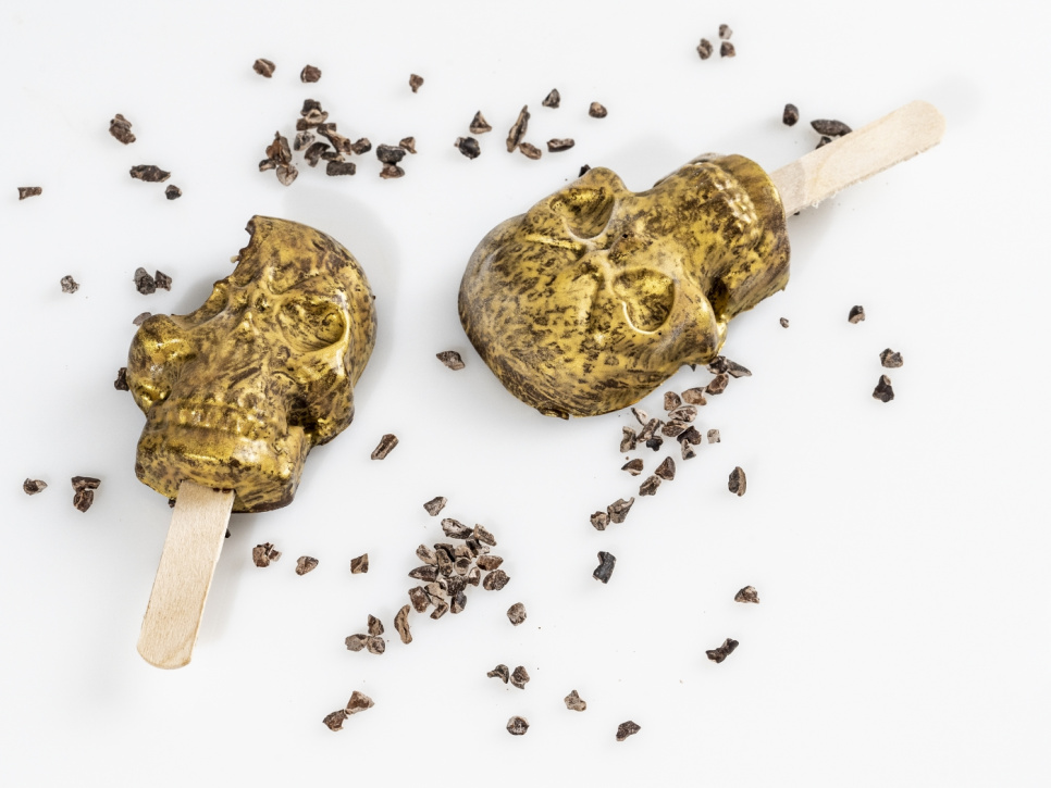 Silikonimuotti jäätelöä varten, pääkallo - 100% Chef Silikonimuotti jäätelöä varten, pääkallo - 100% Chef