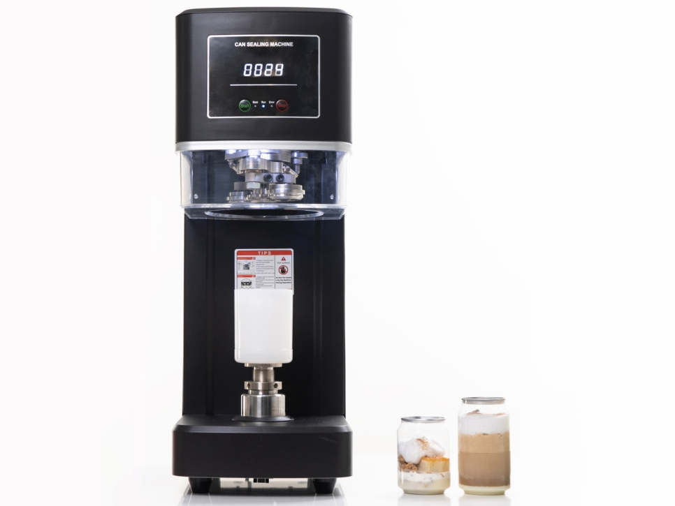 Can Sealer Pro, Electric Sealer olut- ja virvoitusjuomatölkeille - 100% Chef