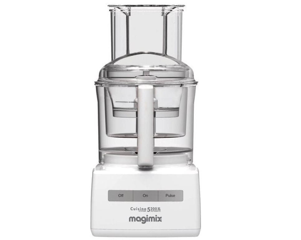 Magimix CS 5200 XL Yleiskone, valkoinen ryhmässä Keittiökoneet / Sekoita & Pilko / Monitoimikoneet @ KitchenLab (1544-14595)
