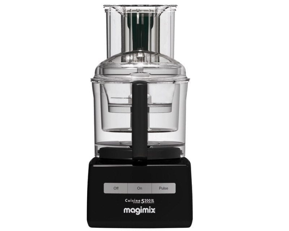 Magimix CS 5200 XL Yleiskone, musta ryhmässä Keittiökoneet / Sekoita & Pilko / Monitoimikoneet @ KitchenLab (1544-14597)