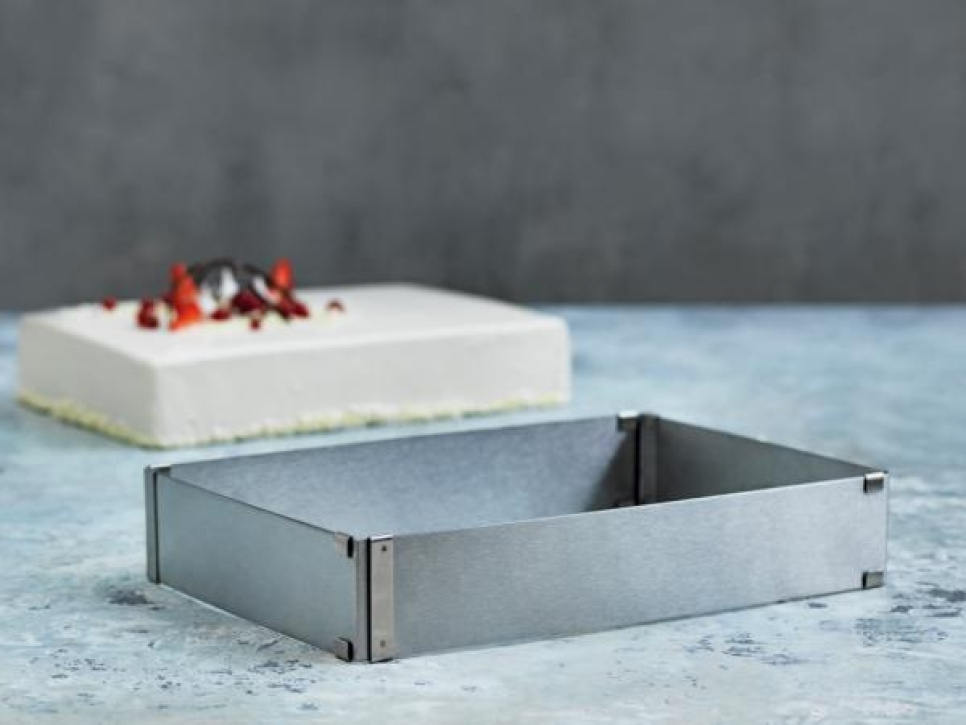 Säädettävä paistovuoka, suorakaiteen muotoinen - Blomsterberg