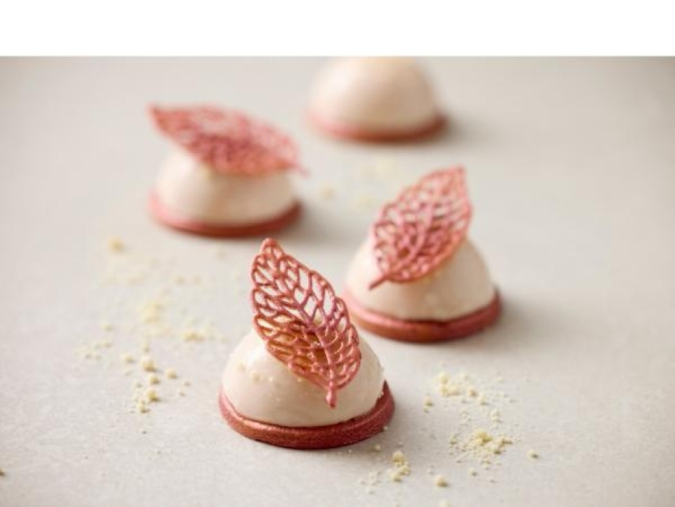 Silikonimuotti tuileja varten, Leaf - Blomsterberg