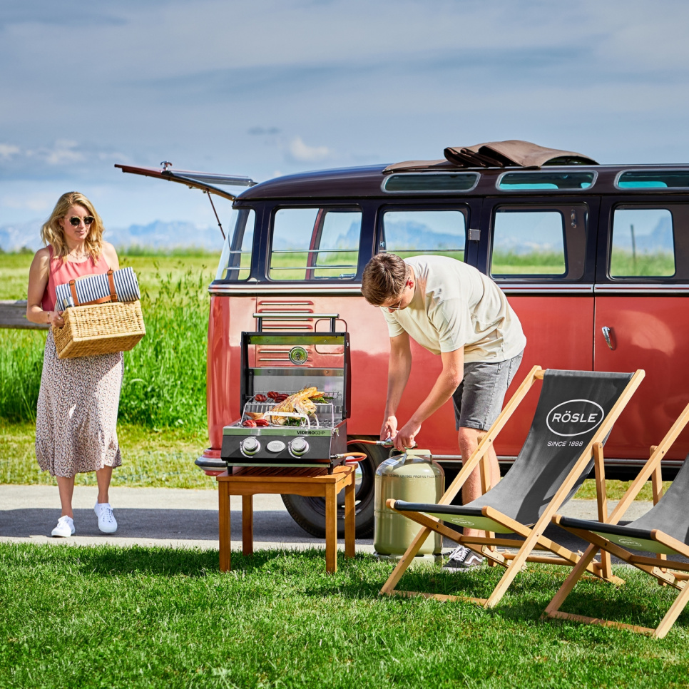 Videro G2-P kaasugrilli, 4400 W - Rösle