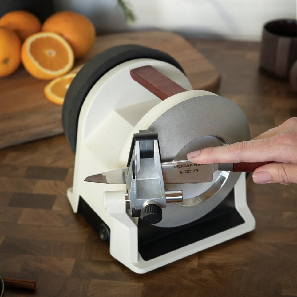 Tormek x Morakniv 1891, T-1 sähköinen veitsenteroitin, White Linen