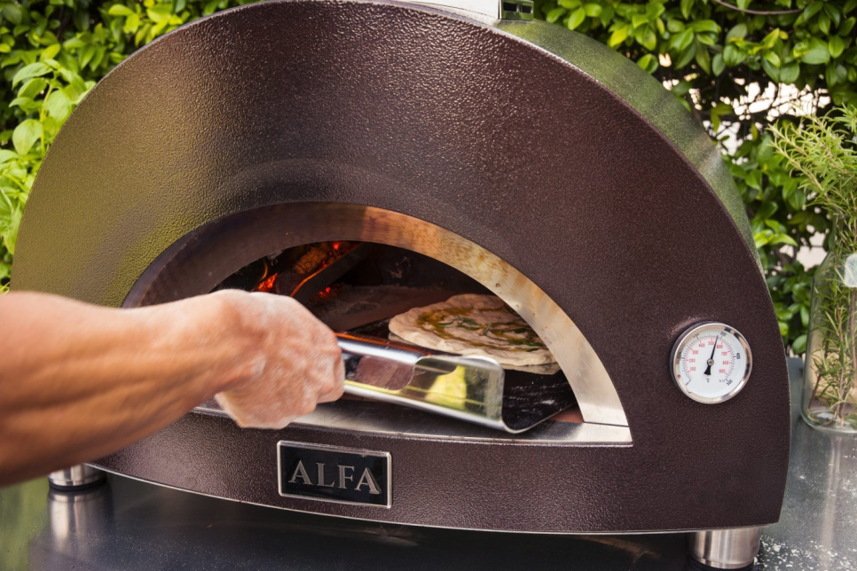 Pizzauuni Nano, Puulämmitteinen, Kuparinvärinen - Alfa Forni
