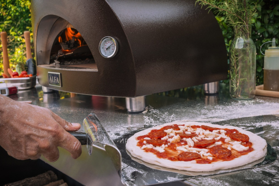 Pizzauuni Nano, Puulämmitteinen, Kuparinvärinen - Alfa Forni