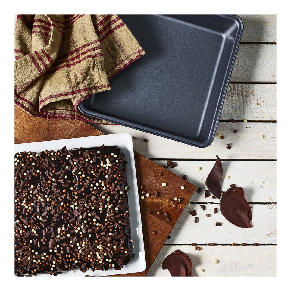 Neliömäinen leivonta, 22,5 cm x 22,5 cm - de Buyer